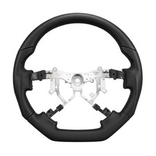 Black Leather Steering Wheel For Toyota Sequoia 08-13 Tundra 07-13 Lc100 08-15