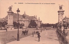 75 PARIS LE PONT ALEXANDRE III ET LE GRAND PALAIS