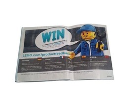 LEGO CITY: Van & Caravan (60117) Manual Book 1 Only