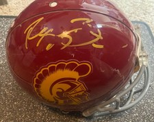 Reggie Bush USC Trojans Autographed Authentic Riddell Pro Line Helmet