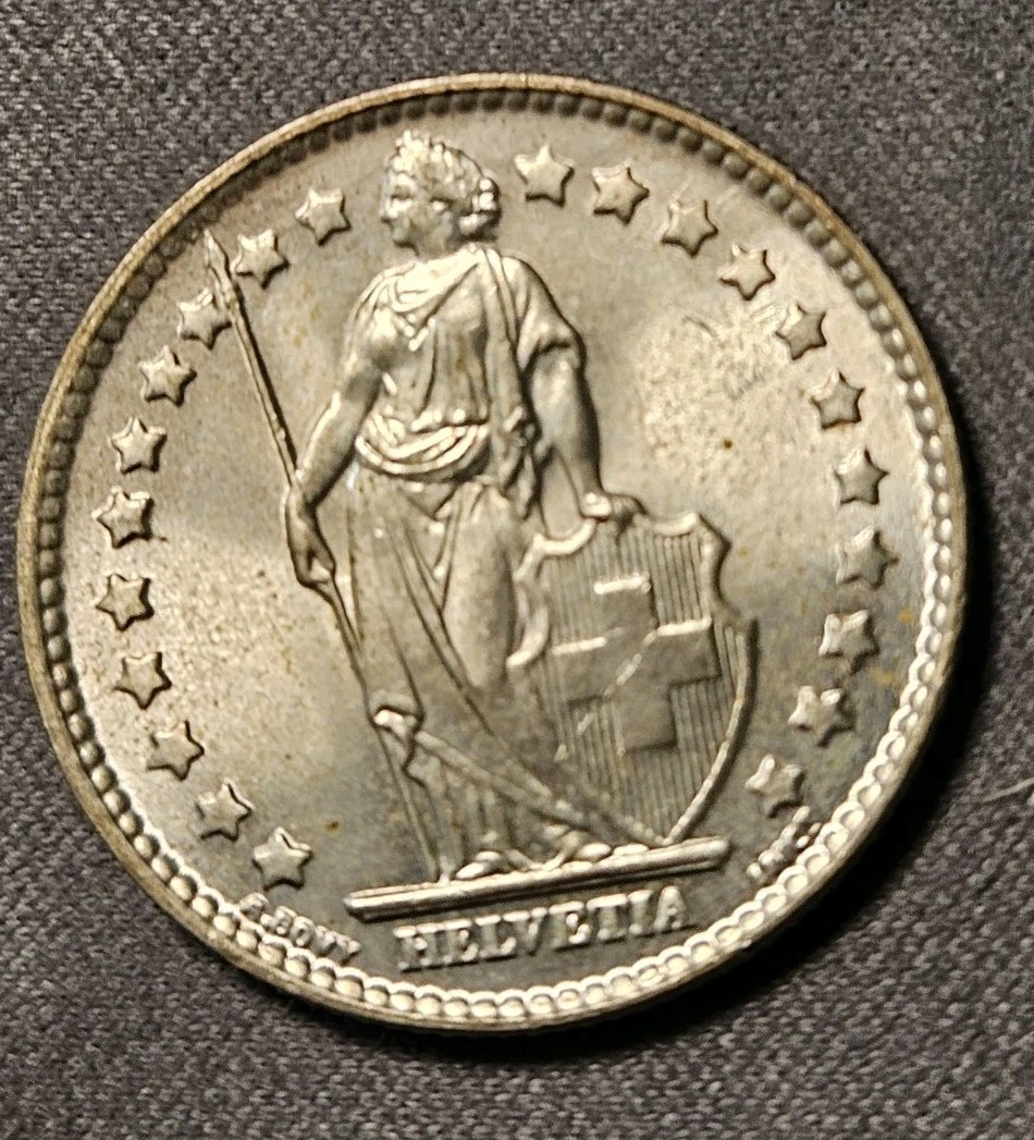 Switzerland 1 Franc for sale | eBay