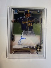 2021 Bowman Chrome - Prospect Autographs Jesus Parra #CPA-JPAR (AU, RC)