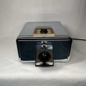 Knapp Monarch Redi Baker Vintage Chrome Baking Counter Top Oven Mid Century 50’s