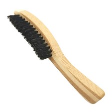 Practical Beard Cleaning Brush Wooden Handle Long Handle Portable Beard Brush
