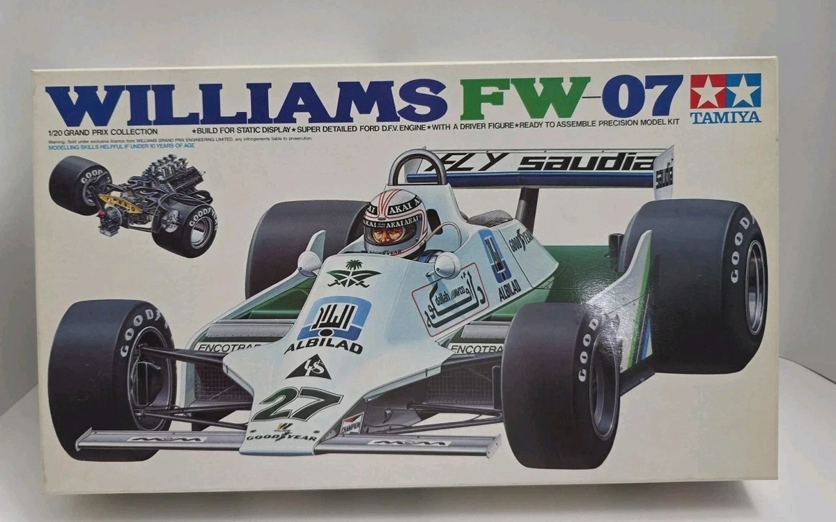 Tamiya Williams In 1/12 Scale Sports Car Toy Models & Kits for