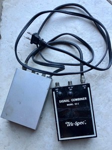 Tru Spec Signal Combiner Model SC-3AntTo Tv Set Ch-3&SIGNAL COMBINER & Archer