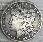1897 Morgan Silver Dollar Uncertified Very Fine Plus Condition