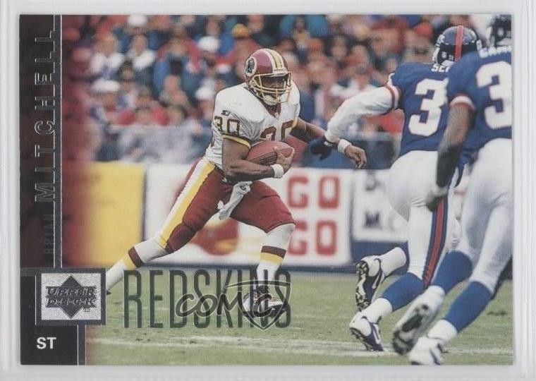 1997 Upper Deck Brian Mitchell #262 0a0