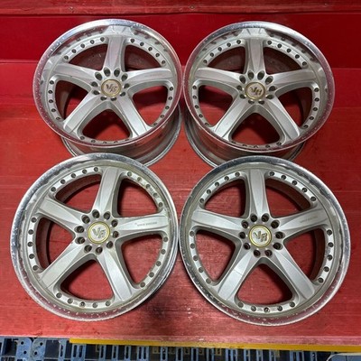Rays Volk Racing Av3 19 Inch 8.5J 9.5J Pcd 114.3-5 Holes Off 38/ 39 Vr 4 Pieces