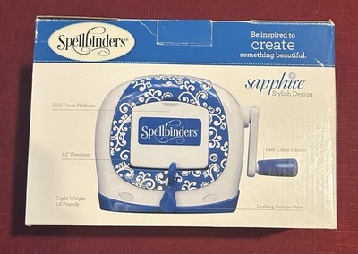 Spellbinders Sapphire Die Cutting And Embossing Machine, All Mats Included(311)