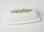 Vintage Pyrex Spring Blossom Covered Butter Dish