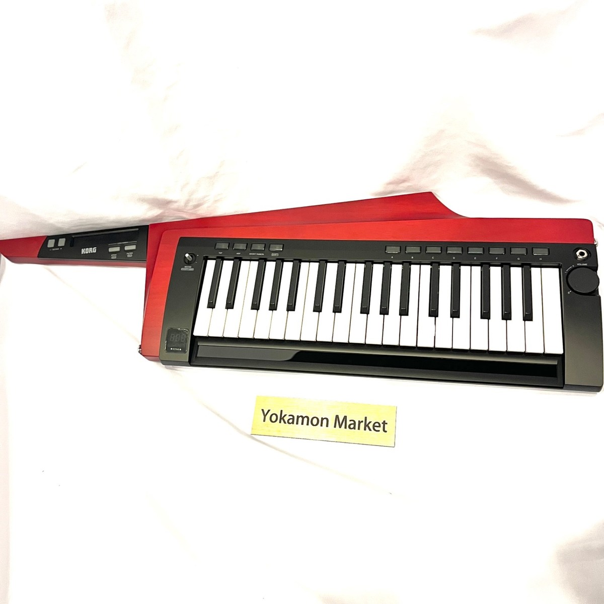 Korg RK-100S 2 RD Translucent Red Keytar Synthesizer 37Keys