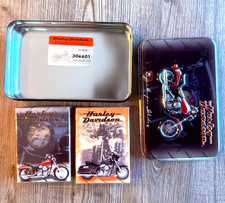Harley-Davidson Dyna Super Glide Tin w/ 2 Card Decks - Ltd Ed #306601