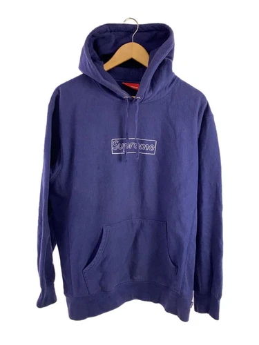 Sweat à capuche Supreme × KAWS bleu marine M occasion