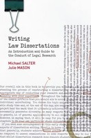 Writing Law Dissertations Michael Salter (U. A.) Taschenbuch 256 S. Englisch