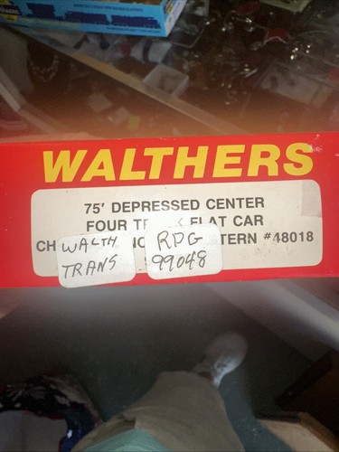 Train Walthers Ho TTX 89’ Flush Deck Flat Car Twin 45 And More Cars Southern - Picture 6 of 6