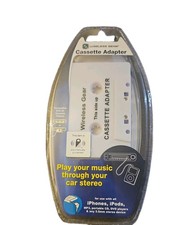 Wireless Gear Cassette Adapter For iPhones iPods MP3 - 3.5mm Stereo Devices