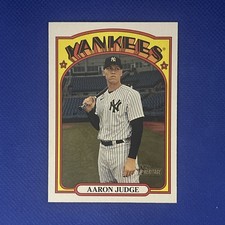 2021 Topps Heritage - Aaron Judge #121 Pack Fresh