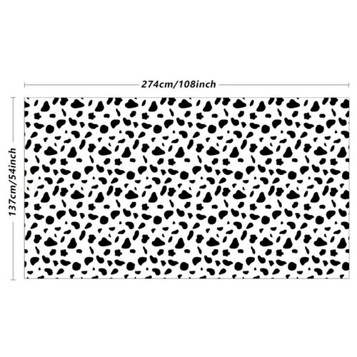 Western oder Farm Thema Kuh Druck Kunststoff Bankett Tisch Abdeckung 54" x 108" Geschirr - Bild 3 von 3