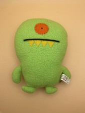 VINTAGE 2009 UGLYDOLL WINKOLINA PLUSH W/ TAGS GREEN ONE-EYED MONSTER