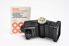 Vivitar Zoom Thyristor 285 Flash w/Manual, Made in Japan, Tested
