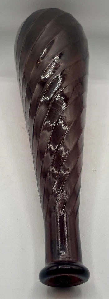 Vintage Guildcraft Itália MCM Ametista Empoli Decantador de Vidro/Garrafa Geni - Imagem 3 de 4