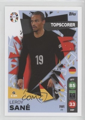 2024 Topps Lidl Match Attax All-Stars UEFA Euro Topscorer Dutch Leroy Sane x1u