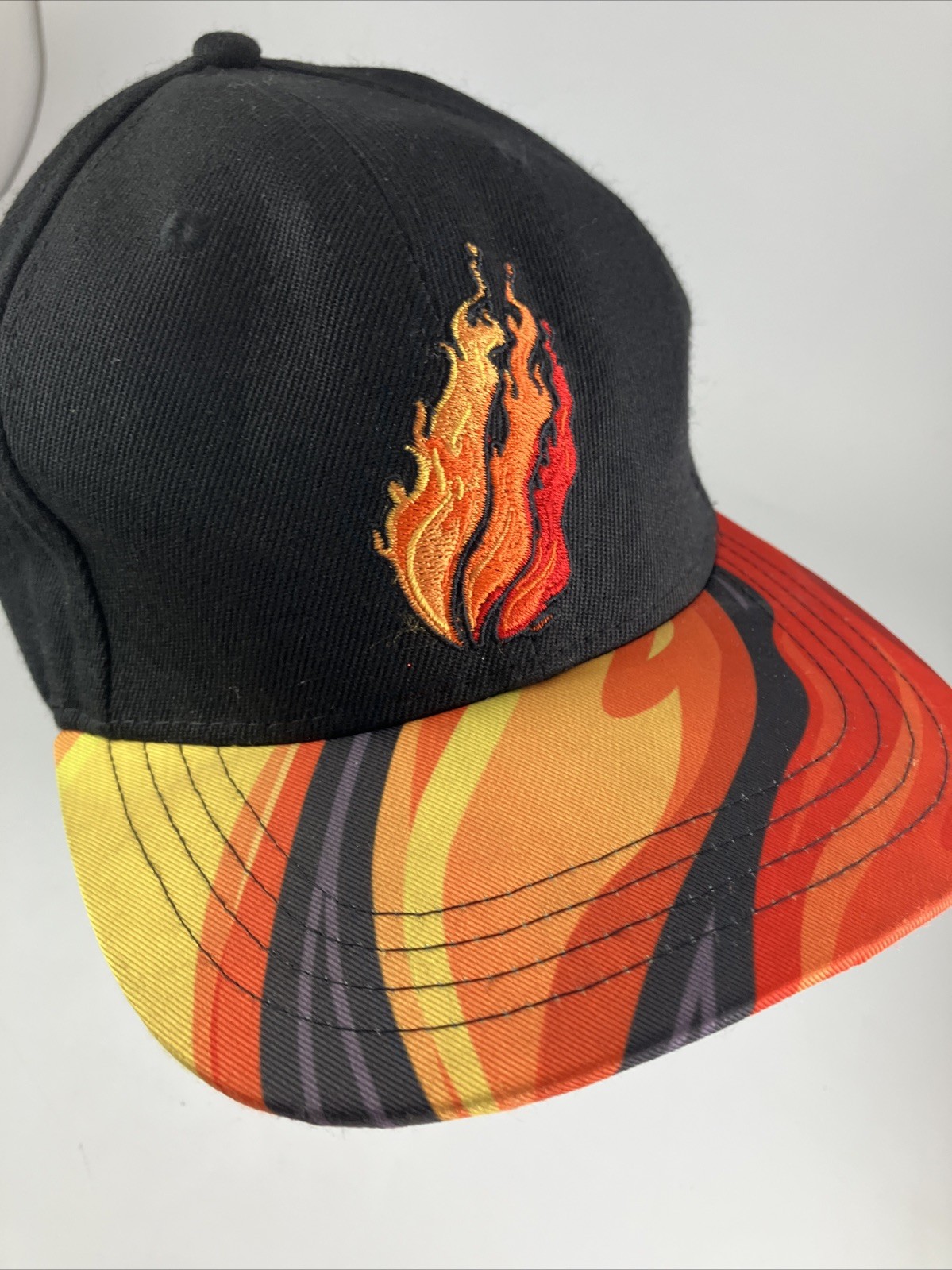 Baseball Cap Trucker Hat Hook And Loop Fire And F… - image 2