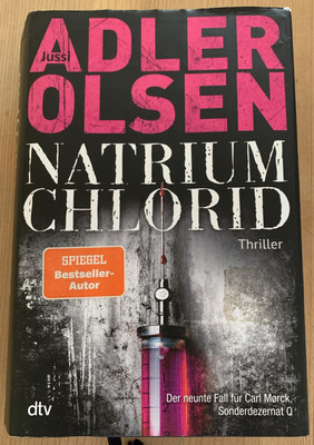 NATRIUM CHLORID von Jussi Adler-Olsen (2021, Geb. Ausgabe) Thriller, Bestseller