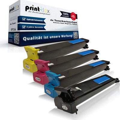 4x XXL Tonerkartuschen für Develop Ineo +250 251 Kassetten - Drucker Pro Serie