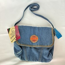 Vintage Sasson Crossbody Purse 1980's Denim Jean Bag NEW w/ Tags