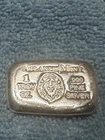 Atlantis Mint LION- 1 oz .999 Fine Silver Hand Poured Bar
