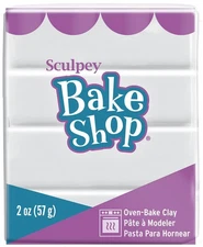 Sculpey Bake Shop Oven-Bake Clay 2oz-White