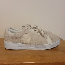 Ted Baker Women's Dilliah Faux Shearling Trainers Size UK 6