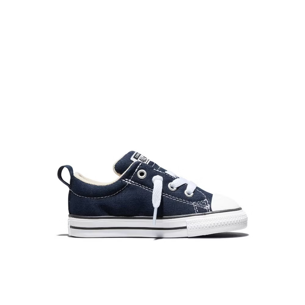Converse Toddler Street Ox Low Top Sneakers - Navy Blue 8T