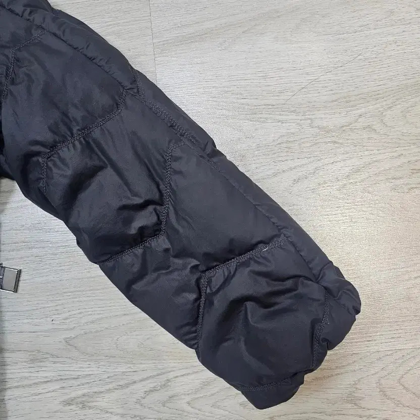 System Padding Dark Gray Lightweight Coat with Be… - image 5