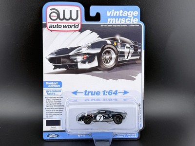 Auto World 1965 Ford GT40 #7 Blue 64522 B 1/64
