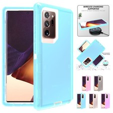 Clear Solid Color Case Cover For Samsung S26 S24 S23 Ultra S22 S21 Note20 S20