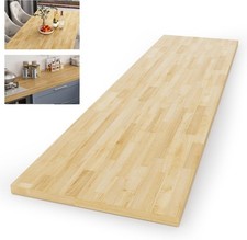 36''x25'' Butcher Block Countertop Solid Wood Butcher Block Table Top 3FT Birch