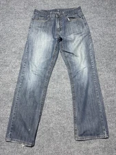 Fly Paper Men’s Western Cowboy Bootcut Thrashed Size 33x32 Jeans