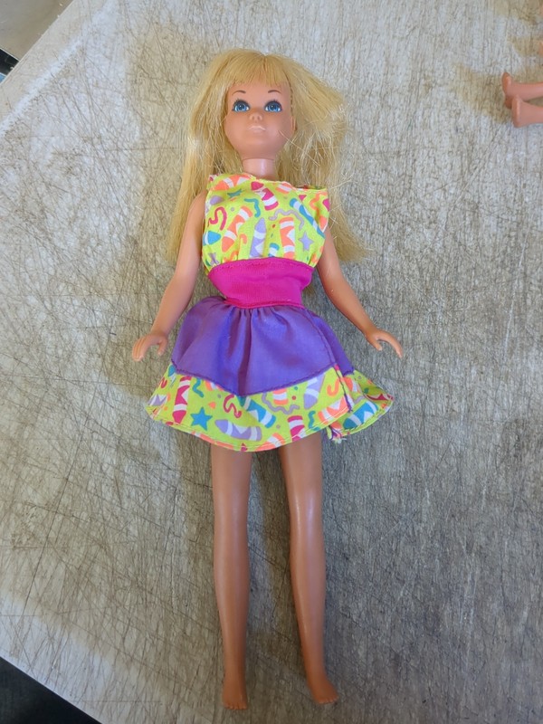 Vintage Malibu Skipper Doll Redressed 1970's Adorable