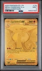 2025 POKEMON PHANTASMAL FLAMES MEGA HYPER RARE #130 MEGA CHARIZARD X EX PSA 9