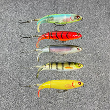 River2Sea Whopper Plopper 130 F Topwater Buzzing Lure 5" 1 3/8oz (SELECT COLOR)