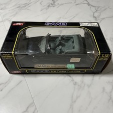 [With Box] 1/18 Scale Saab 900 Turbo Cabriolet Anson Diecast el Car Collection