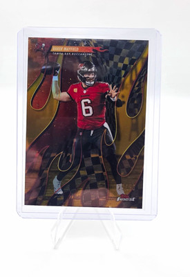 Topps 2025 Finest Torchers gold /50 Baker Mayfield T-29 Tampa Bay Buccaneers SSP