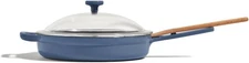 Our Place Cast Iron Always Pan 10-inch 8-in-1 Multifunctional Cookware  BLUESALT