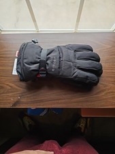 Spyder Męskie rękawice narciarskie Duże XL Czarne Niszczarka Izolowane Snowboarding Zima