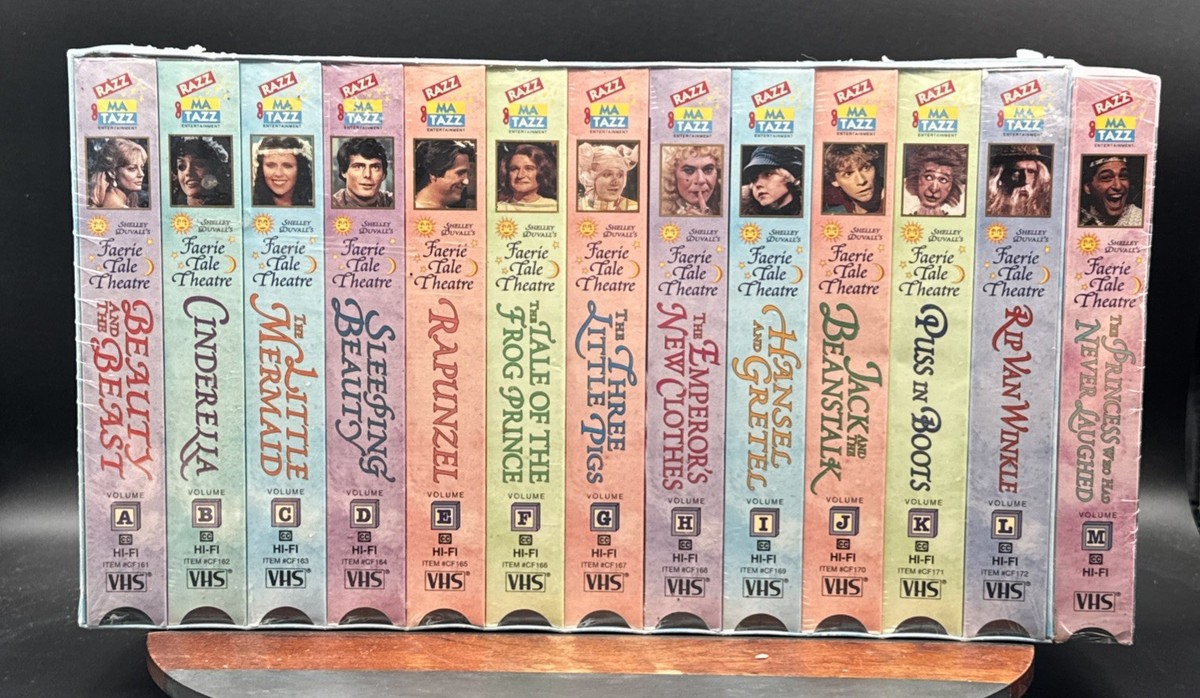 Shelley Duvall's Faerie Tale Theatre VHS Tape Box Set by Razz Ma
