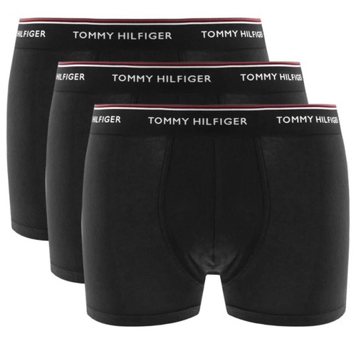Tommy Hilfiger Black Cotton Men's Boxer Shorts
