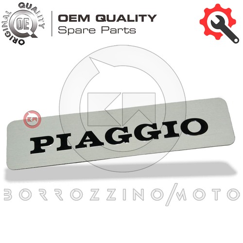 TARGHETTA PIAGGIO ALLUMINIO FIANCATE SERBATOIO PIAGGIO CIAO P Pv Px Pxv Si 79 88 Bravo Erre 2 75 81 Bravo 3 87 90 - Foto 11